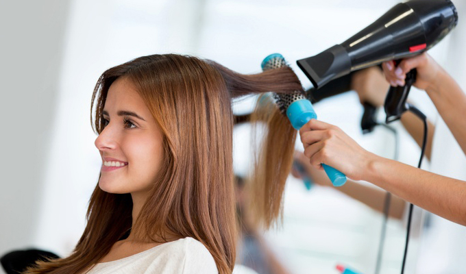 11. Wash with Blow Dry